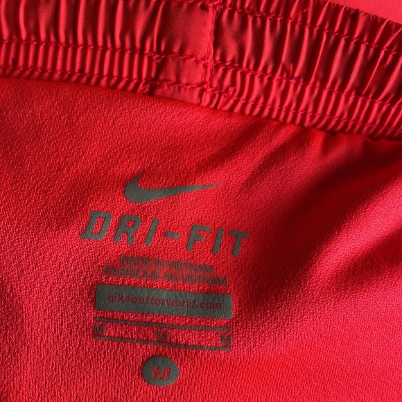 Nike Dry Fit Neon Orange & Pink Mesh Running Athletic Shorts- Medium - Picture 7 of 9